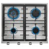 Placas de gas - TEKA Encimera Gas Butano EX 60.1 4G AI AL DR CI BTN SS 4 Fuegos Inox