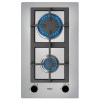 Placas de gas - TEKA Encimera Gas Butano EFX 30.1 2G AI AL CI  2 Fuegos Inox