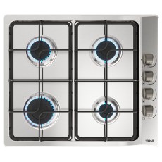 Placas de gas - TEKA Encimera Gas Natural E/60.3 40 4 Fuegos Inox