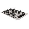 Placas de gas - TEKA Encimera Gas Butano HLX 540 KL 4 Fuegos Inox