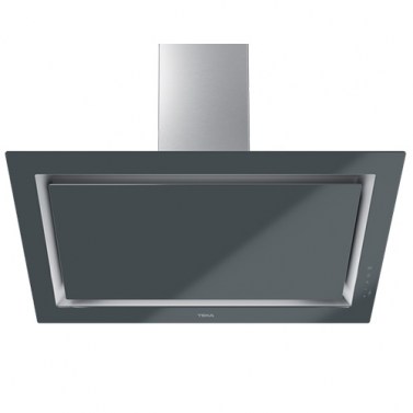 Campanas extractoras - TEKA Campana Inclinada DLV 98660 TOS 90cm Cristal Gris