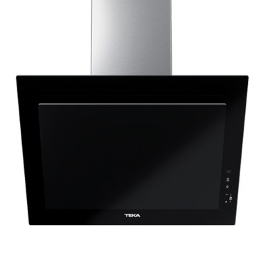 Campanas extractoras - TEKA Campana Inclinada DVT PRO 68660 TBS BK 60cm Cristal Negro