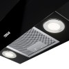 Campanas extractoras - TEKA Campana Inclinada DVT Pro 98660 TBS BK 90cm Cristal Negro