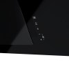 Campanas extractoras - TEKA Campana Inclinada DVT Pro 98660 TBS BK 90cm Cristal Negro