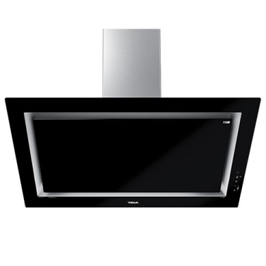 Campanas extractoras - TEKA Campana Inclinada DLV 99677 TOS CONECT 90cm Cristal Negro