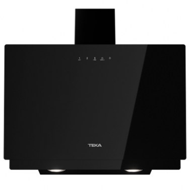 Campanas extractoras - TEKA Campana Inclinada DVN 67050 TTC BK 60 cm Cristal Negro