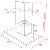 Campanas extractoras - TEKA Campana DSH 986 SS 90 cm Inox
