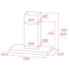 TEKA Campana DSF 66370 KCS IX 60 cm Inox