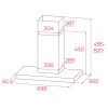 TEKA Campana DSF 76370 KCS IX 70 cm Inox