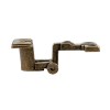 Bisagras Varias - Bisagra Cazoleta Ø26 mm H19 Estilo Provenzal sin Remate 1129 Cuero