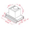 Campanas extractoras - TEKA Campana Integra 66750 POS 60cm Inox