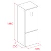 Frigoríficos - TEKA Frigorífico RBF 44630 BK 2 Puertas Negro