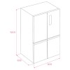 Frigoríficos - TEKA Frigorífico French Door RMF 77960 SS 4 Puertas Inox