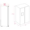 Frigoríficos - TEKA Frigorífico Americano RLF 74960 2 Puertas Inox