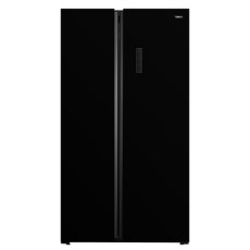 Frigoríficos - TEKA Frigorífico Americano RLF 74917 GBK 2 Puertas Cristal Negro