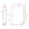 Vinotecas - TEKA Vinoteca Integrable RVU 10008 GBK Cristal Negro