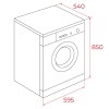 Lavadoras - TEKA Lavadora WMK 70940 Carga Frontal 9 Kg Blanco