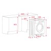 Lavadoras - TEKA Lavadora LI6 1471 Integrable Carga Frontal 7 Kg Blanco
