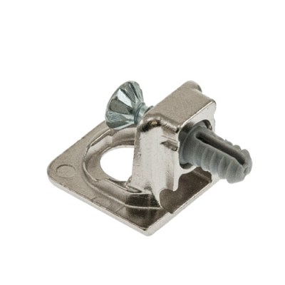 Herraje para mueble - Soporte Unión PK2 con Tornillo y Taco Ø5 mm