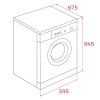 Secadoras - TEKA Secadora SHK 81030 WH Condensación-Bomba Calor 10 kg Blanco