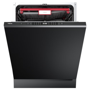 Lavavajillas - TEKA Lavavajillas DFI 86850 XL 60 cm Integrable Panel Mandos Negro