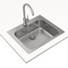 Fregaderos - TEKA Fregadero UNIVERSE 60 T-XP 1C MAX Inox