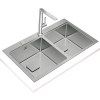 Fregaderos - TEKA Fregadero Pure Line ZENIT RS15 2C 86 Inox