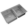 Fregaderos - TEKA Fregadero Pure Line ZENIT RS15 2C 86 Inox