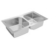 Fregaderos - TEKA Fregadero Brooklyn 90 M-XP 2C Reversible Inox