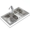 Fregaderos - TEKA Fregadero Brooklyn 90 M-XP 2C Reversible Inox