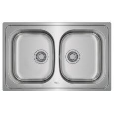 Fregaderos - TEKA Fregadero Universe 80 T-XP 2C Inox