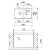 Fregaderos - TEKA Fregadero STARBRIGHT 80 E-XP 2C Inox