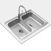 Fregaderos - TEKA Fregadero STARBRIGHT 80 E-XP 2C Inox