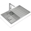 Fregaderos - TEKA Fregadero Pureline Zenit RS15 1C 1E Derecha Inox