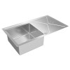 Fregaderos - TEKA Fregadero Brooklyn 50 M-XP 1C 1E Reversible Inox