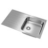 Fregaderos - TEKA Fregadero Universe 50 T-XP 1C 1E Plus Izquierda Inox