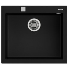 Fregaderos - TEKA Fregadero FORSQUARE 50.40 TG Negro