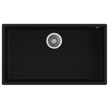 TEKA Fregadero Tegranite+ Square 72.40 TG Negro