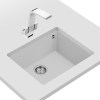 TEKA Fregadero Tegranite+ Square 50.40 TG Blanco Ártico