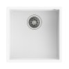 TEKA Fregadero Tegranite+ Square 40.40 TG Blanco Ártico