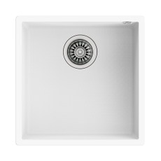 TEKA Fregadero Tegranite+ Square 40.40 TG Blanco Ártico