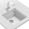 TEKA Fregadero Tegranite+ Square 40.40 TG Blanco Ártico