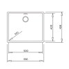 Fregaderos - TEKA Fregadero Tegranite+ Radea R10 50.40 M-TG Blanco