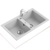 Fregaderos - TEKA Fregadero Stone 90 B-TG 2C Blanco