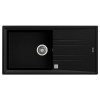 Fregaderos - TEKA Fregadero Stone 60 L-TG 1C 1E Reversible Negro