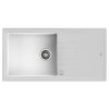 Fregaderos - TEKA Fregadero Stone 60 L-TG 1C 1E Reversible Blanco
