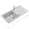 Fregaderos - TEKA Fregadero Stone 60 L-TG 1C 1E Reversible Blanco