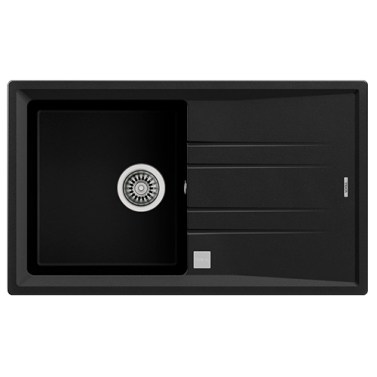 Fregaderos - TEKA Fregadero Stone 50 B-TG 1C 1E Negro