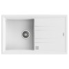 Fregaderos - TEKA Fregadero Stone 50 B-TG 1C 1E Reversible Blanco