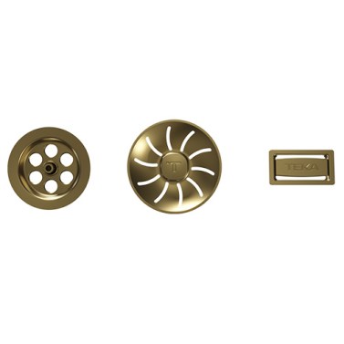 Accesorios y complementos - TEKA Kit Valvula Fregadero PerfectFlow Dorado
